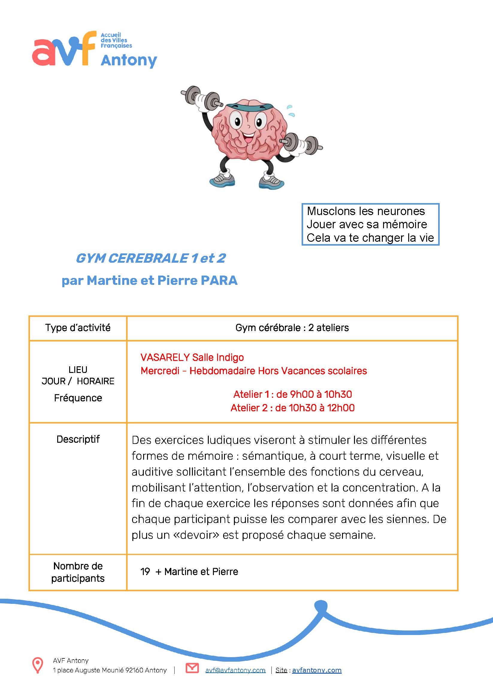 Gym cérébrale